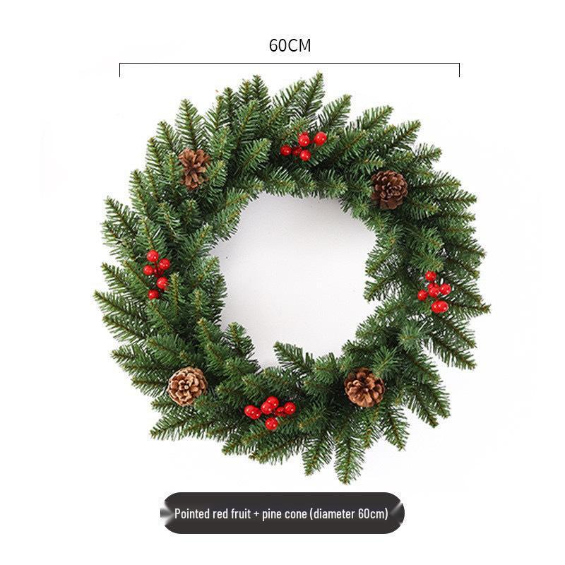 Popular Christmas Wreath - Available In Sizes 30/40/45/50/60CM for Malls and Hotels