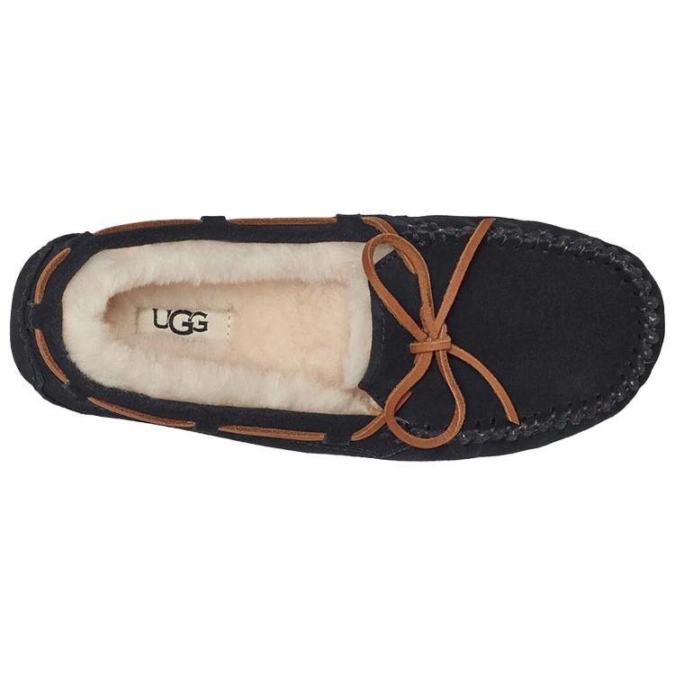 (WMNS) UGG Dakota Cozy Stay Warm Athleisure Casual Sports Shoe Black Fleece Lined Women's 1107949-BLK
