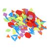 Building Blocks Safety Materials Rich Shapes Patterns Skill Development Durable Safe Children's ToysZKB Montessori Creative Panel