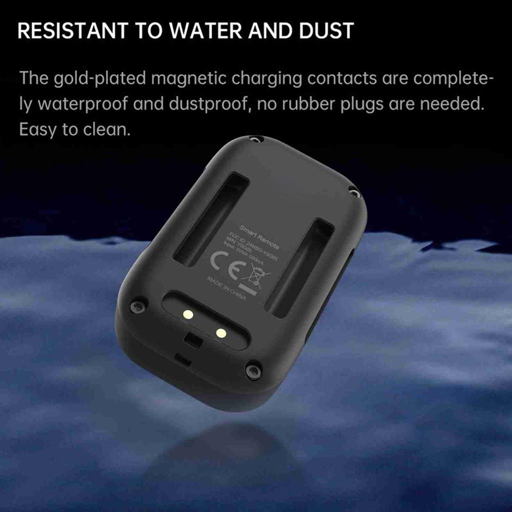 Action Camera Remote Control OLED Display 80M Control Distance Wireless Camera Remote Controller Replacement