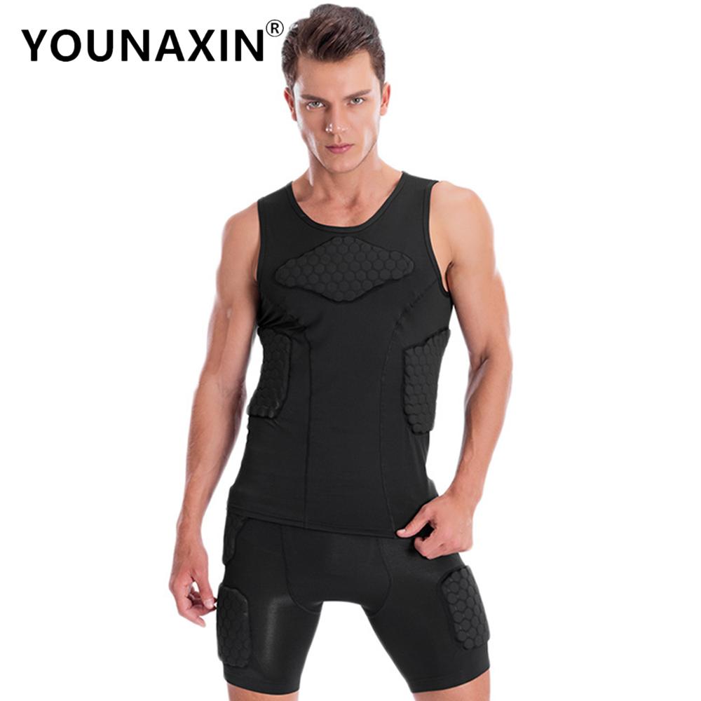 Protecție piept unisex Negru Baschet Fotbal Alergare Maiou Ciclism Top sport Vestă respirabilă anti-coliziune M L XL 2XL 3XL