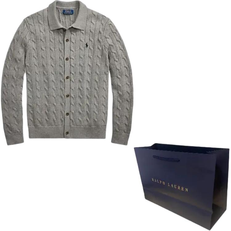 Polo Ralph Lauren FW25 Knitwear Standard Men's Gray MNPOSWE16822391-020