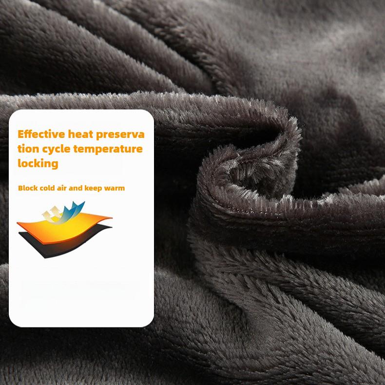 Winter Outdoor Jacket Plus Size Men's Windproof and Cold-resistant Plus Velvet Thick Cotton Jacket