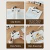 Thickened Fixed Book Clip Reading Aid Bookmark Portable Reading Aid Book Clip  Office