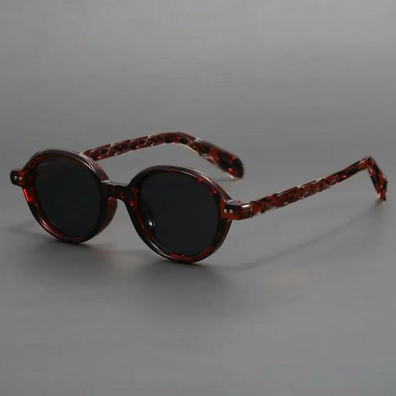 

Vintage Small Frame Ellipse Women Sunglasses Brand Round Cool Men Sunglasses Designer Circular Sun Glasses For Male Female Uv400 1PC