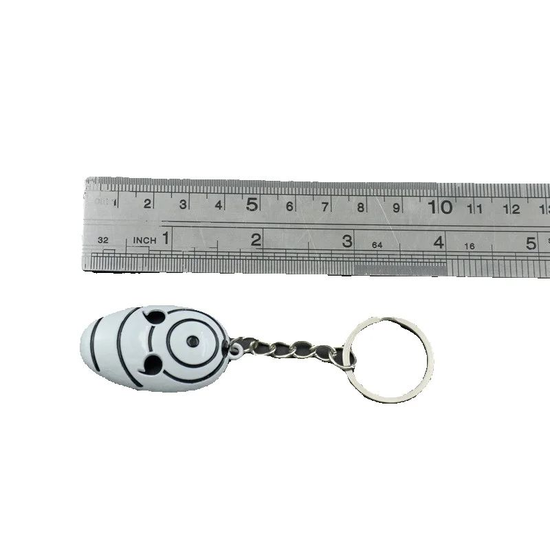 Naruto Anime Keychain Cartoon Uchiha Obito Uchiha Madara Naruto Metal Keys Chain Pendant Akatsuki Chaveiro Jewelry Souvenir Gift