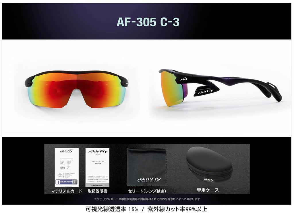 Sportsonnenbrille SCHWARZ MATT mit abnehmbarem Schweißband vorne neue Seitenblenden Nasenpolsterlos AF-305 C-3 Bügel, Polster, Glas, Unisex.