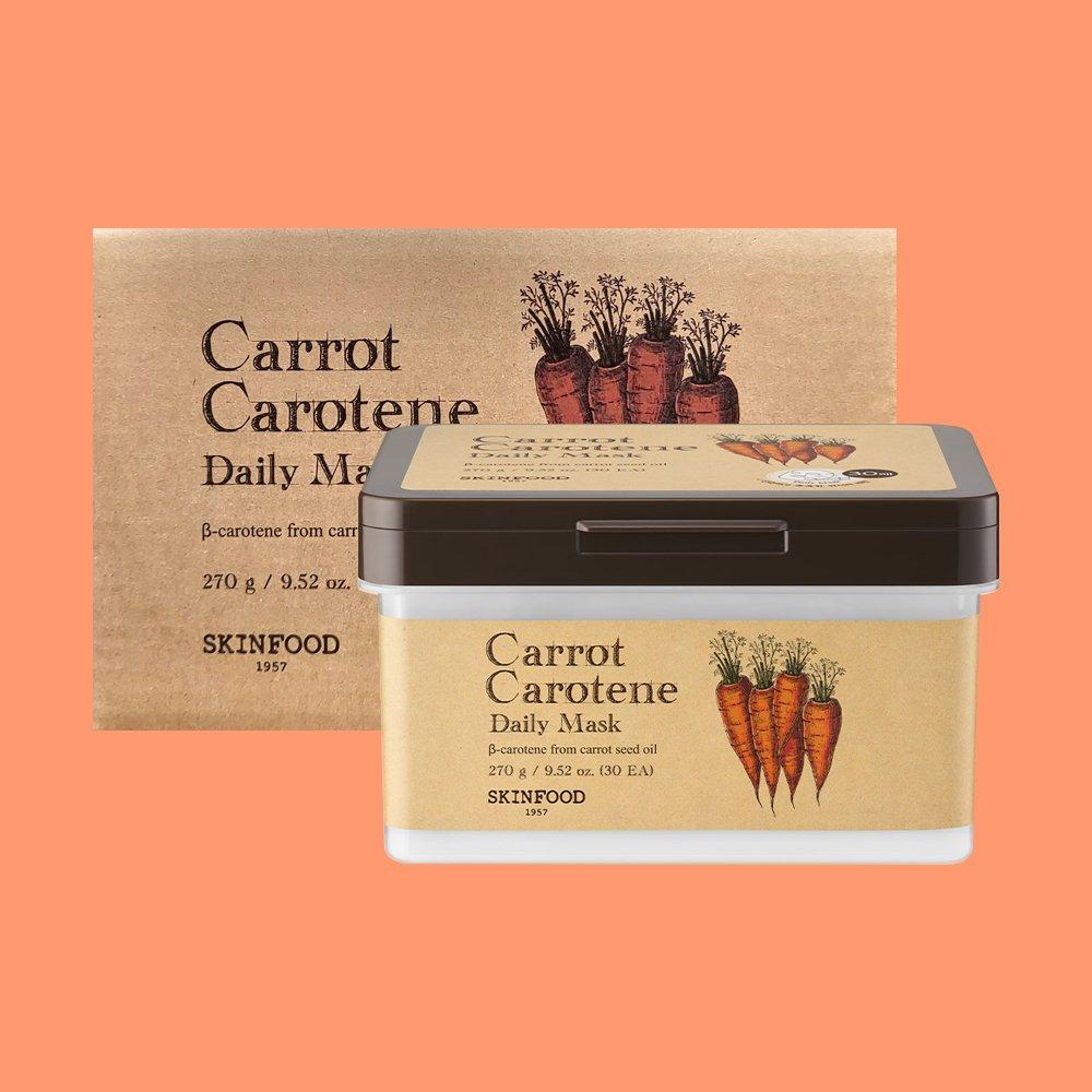 Skinfood Carrot Carotene Daily Mask 30 sheets 270g