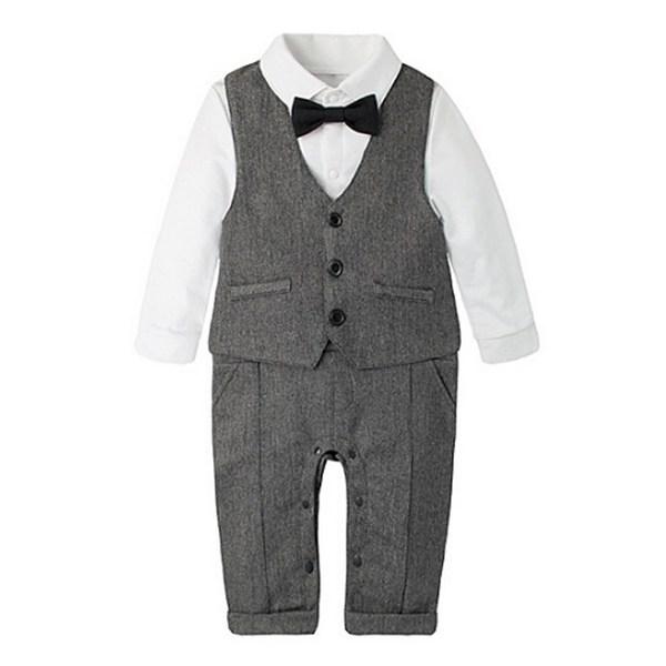 Moms Care Herringbone Snap Space Suit Größe 90, Koreas beste Kinderkleidung