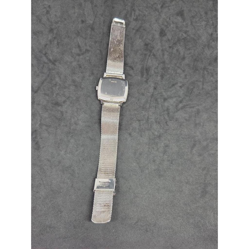 Used Working item LONGINES FLAGSHIP manual winding watch mesh band
