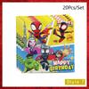 Spiderman Birthday Party Decor Itemations Disposable Tableware Plate Cup Napkins Bags Spidey Party Birthday Decor Itemation Supplies Set
