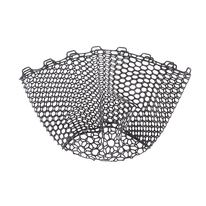 32/40/50Cm Portable Collapsible Fishing Net Wear-Resistant Rubber Mesh Fish Catch Trap Landing Outdoor Multifunctional Dip Net