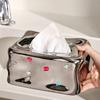 Ceramic Tissue Box Case Holder Decorative Elegant Facial Tissue Napkin Dispenser Box for Dinner