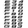 Car 3D ABS Trunk Letters Logo Badge Emblem Decals Styling Sticker For M4 M5 E34 E39 E60 F10 F82 F83 F90 G82 G83 Accessories OT4