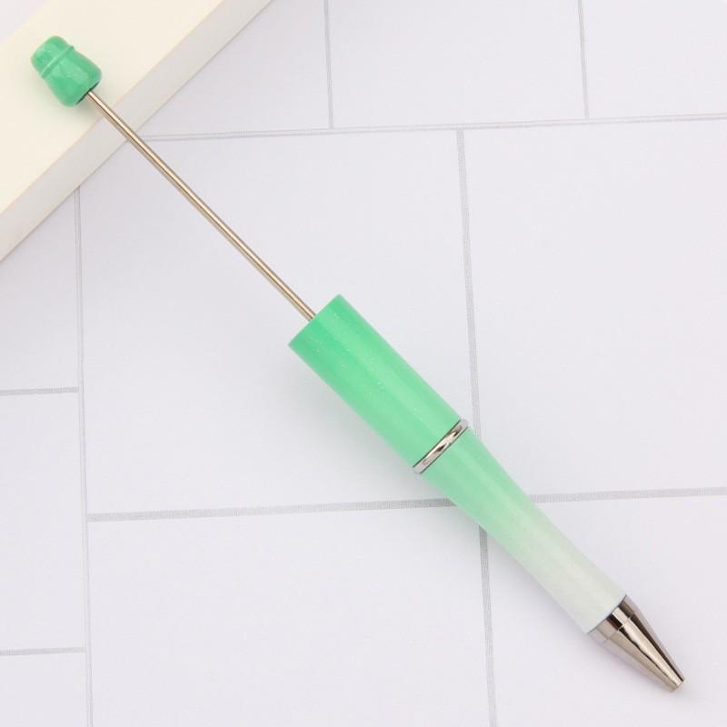 Creative UV Multi-Color Gradient Plastic Bead Pen - 130 Colors Available