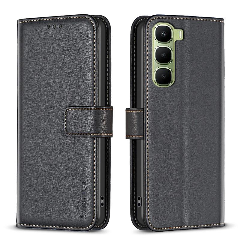 Leather Flip Wallet Case For Infinix Hot 60 Pro Plus Note 50 50i 5G Smart 9 Hot60 Pro 4G Cases Magnetic Card Slots Phone Cover