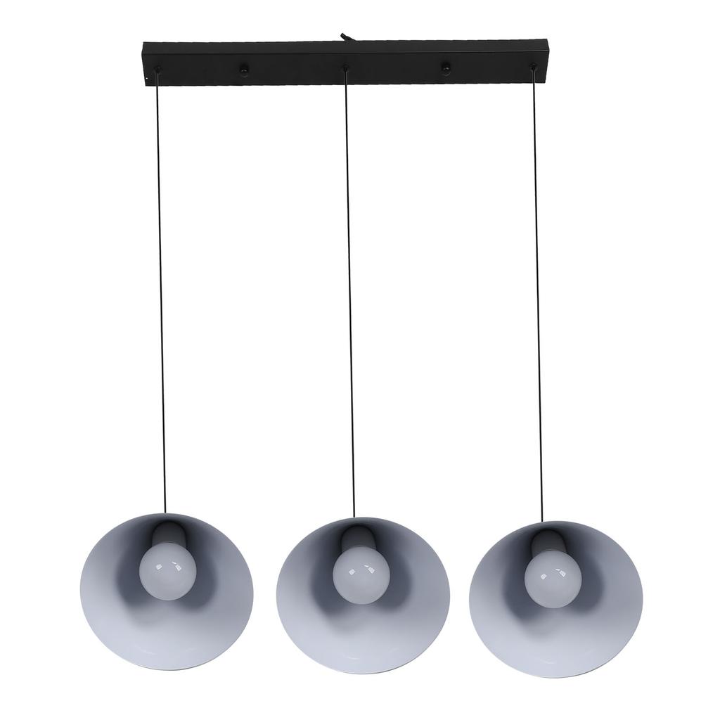 3 Light Pendant Lamp Innovative Nordic Style Iron 3 Colors Temperature Hanging Pendant Lighting for