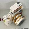 White Camera-Shaped Building Blocks, Suitable For Indoor Office Desk And Living Room Decoration, Perfect Choice For Holiday Gifts/Valentine'S