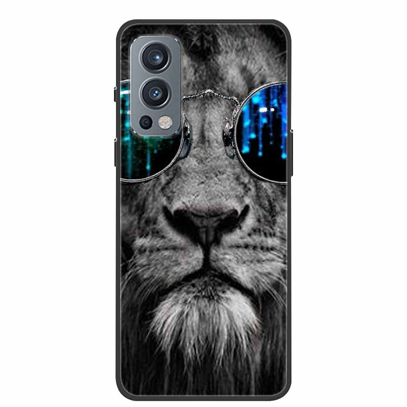 Black Silicone Case For OnePlus Nord 2 5G Phone Case Cover Soft Funda For One Plus OnePlus Nord 2 Back Cover Case 1+Nord 2 Nord2