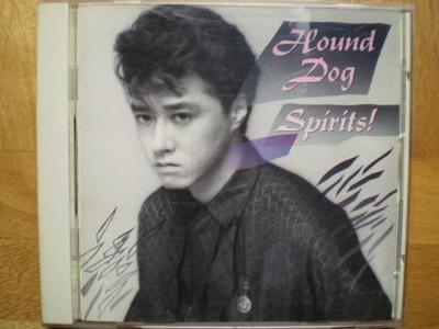CD HOUND DOG – Spirits! 32DH267 CBSSONY 1985 Japan Japanischer Pop/Rock Gebraucht