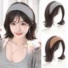 Hair Hoop Half Headband Wig Korean Style Short Wavy Bob Hair  Party