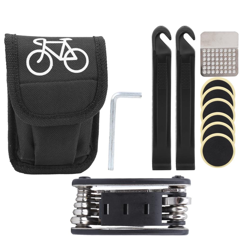 Mountain Bike Combination Tool Kit Cycling Equipment Portable Bicycle Tyre Repair Tools