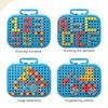 211pcs Children DIY Screw Tool Toys Set Electric Drill Screw Nuts Toy Pretend Play Tool Kits Educational Toy For Toddler