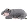 Sunlemon Plush Hippo Toy 21x12x34cm Cute Animal Stuffed Figure