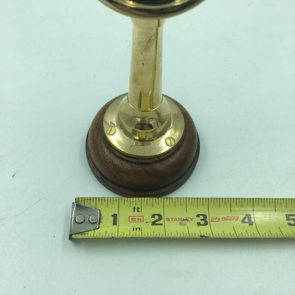 7" Brass Ship Engine Telegraph - Nautical Antique Gift for Collectors - Engraved
