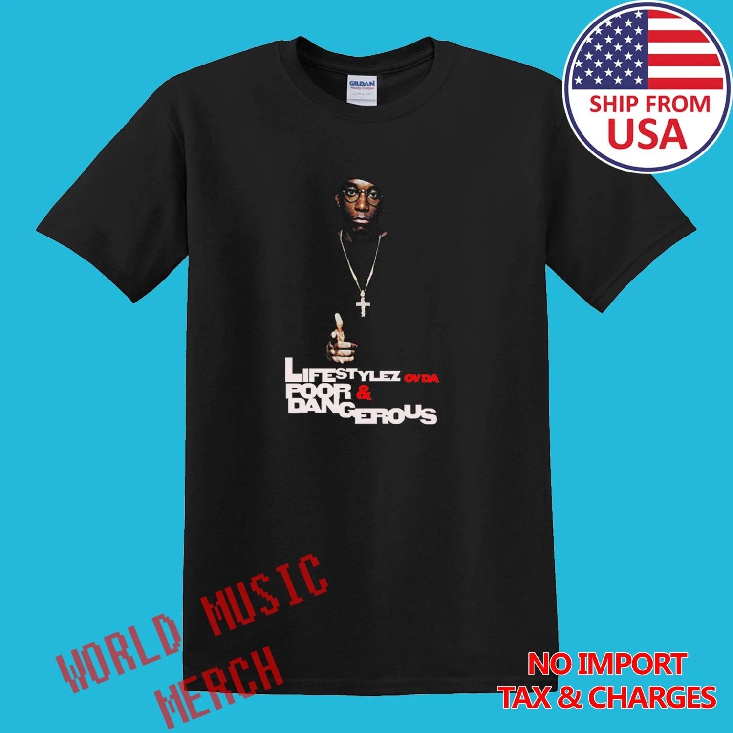 Big L Бедные и опасные Мужской Черный Размер S-5XL XL