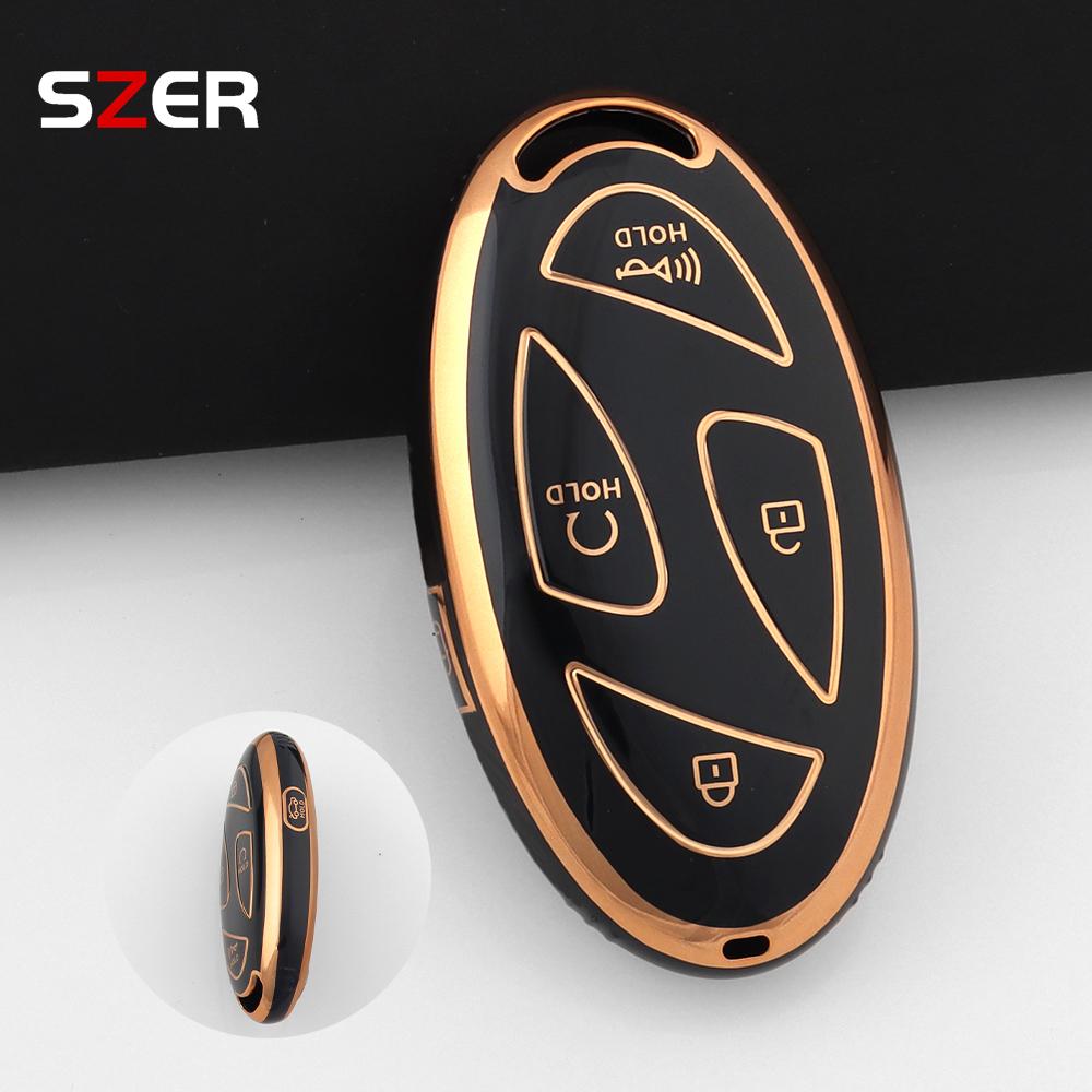 TPU Auto-Fernbedienung Smart Key Hülle Schale für Hyundai IONIQ 6 New Grand Prix GN7 Kona 5 7 Tasten Geschützter Halter Keyless Fob