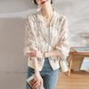 Jacquard Chiffon Sunscreen Clothing Women's Summer All-match Western Style Thin Long-sleeved Small Jacket Jacket
