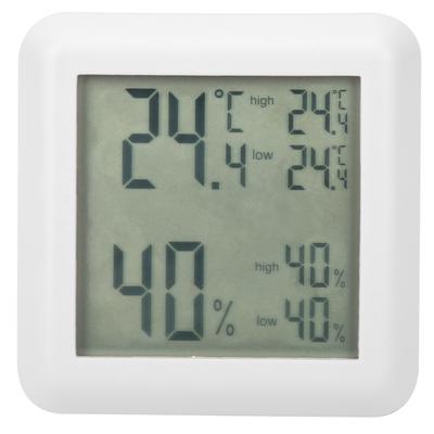 Thermometer Hygrometer Innen Desktop Digital LCD Temperatur Feuchtigkeit Monitor Tester