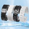 Curea de ceas din oțel inoxidabil Interfață curbată Curea de ceas din ceramică cu fluture Pentru Tissot Ar-mani Citizen Seiko 18mm 20mm 22mm 24mm