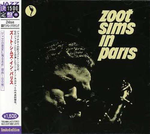 CD ZOOT SIMS Zoot Sims In Paris TOCJ6845 EMI 2006 Япония ObiJazz Б/у