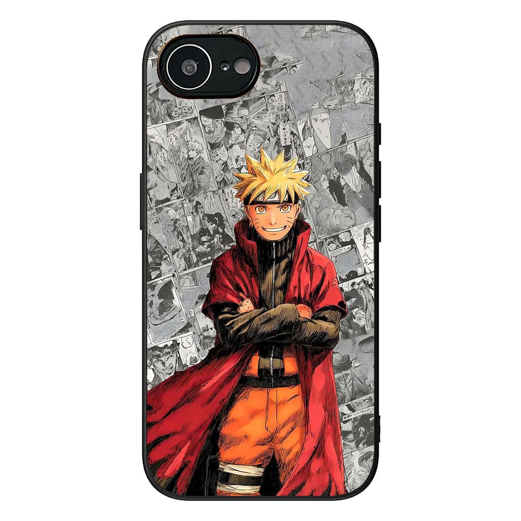 for Samsung Galaxy A25 A37 A57 A12 A14 A50 A51 A70 A71 A72 A21S A04 M15 Note 20 9 8 10 Case Akatsuki Narutos Sasuke Uchiha