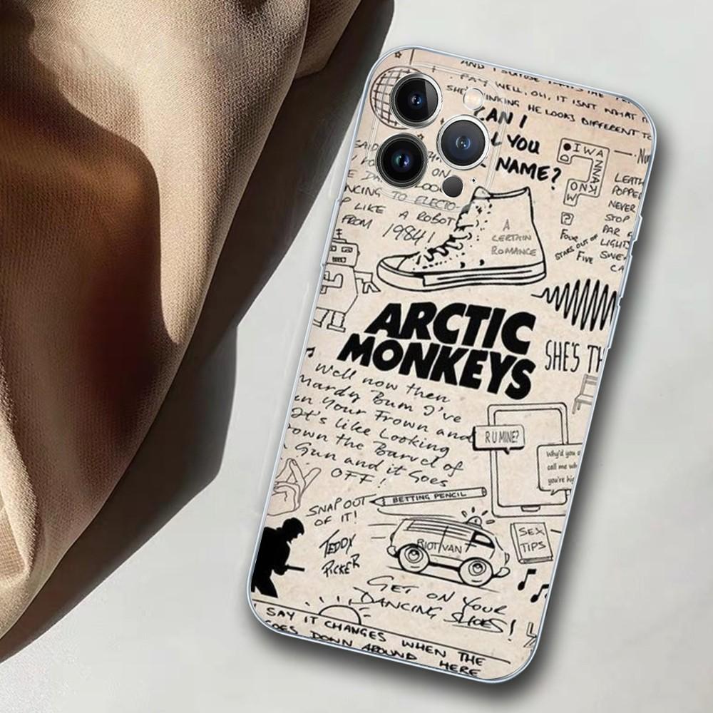 Arctic Monkeys Phone Case For iPhone 14 11 12 13 Mini Pro XS Max Cover 6 7 8 Plus X XR SE 2020 Funda Shell
