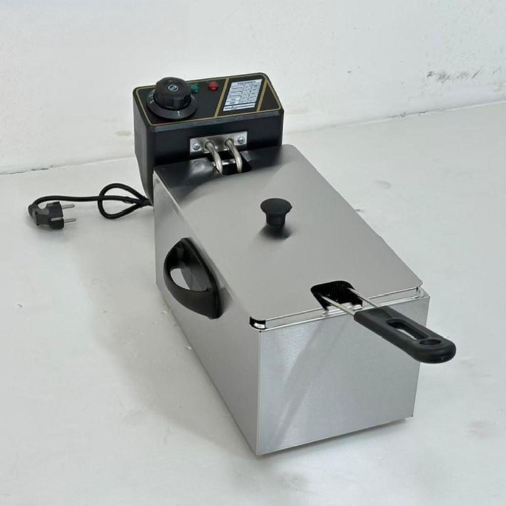 Electric Deep Fryer Household Small Electric Fryer Commercial Deep-fried Dough Sticks Chips Machine Stall Fryer