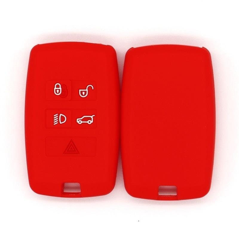 

Silicone key cover is suitable for Land Rover Discovery 5, Range Rover Sport, Evoque, Velar, Jaguar EPAC silicone key box красный