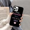 A little bit of Damon Vampire Diaries Phone Case For iPhone 17 Air 16 15 14 13 12 11 Pro Max Plus Max Cover coque