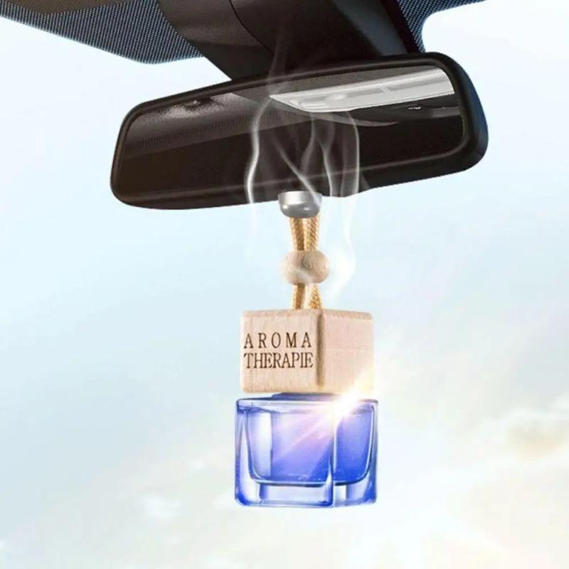 Auto Lufterfrischer Aromatherapie Duft Schmuck Anhänger Flasche Parfüm Diffusor Auto Hängend Parfüm Dekoration