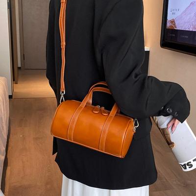 Bag Cowhide Crossbody Bag New Underarm Bag Premium Versatile Leather Women's Bag Shoulder Cylinder Bag