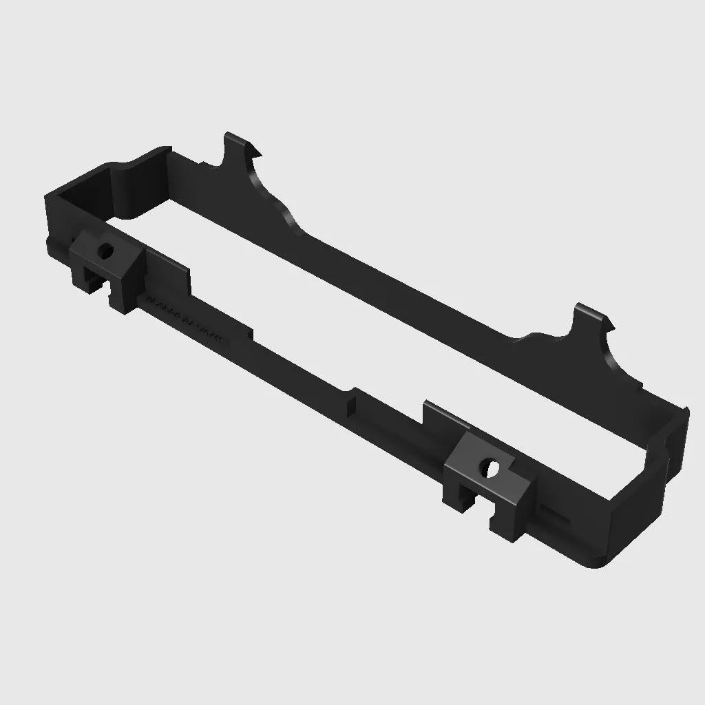 For BMW 3 Series E46 Air Conditioner Control Panel Bracket HVAC Car Center Console Adapter Frame For Apple Carplay/Android Auto чёрный