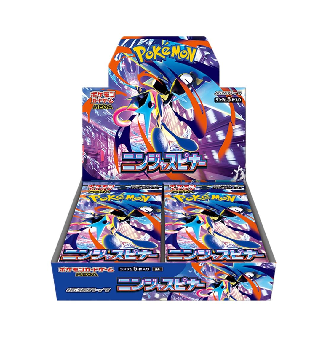 Trading Card Game MEGA Expansion Pack Ninja Spinner BOX Pokémon