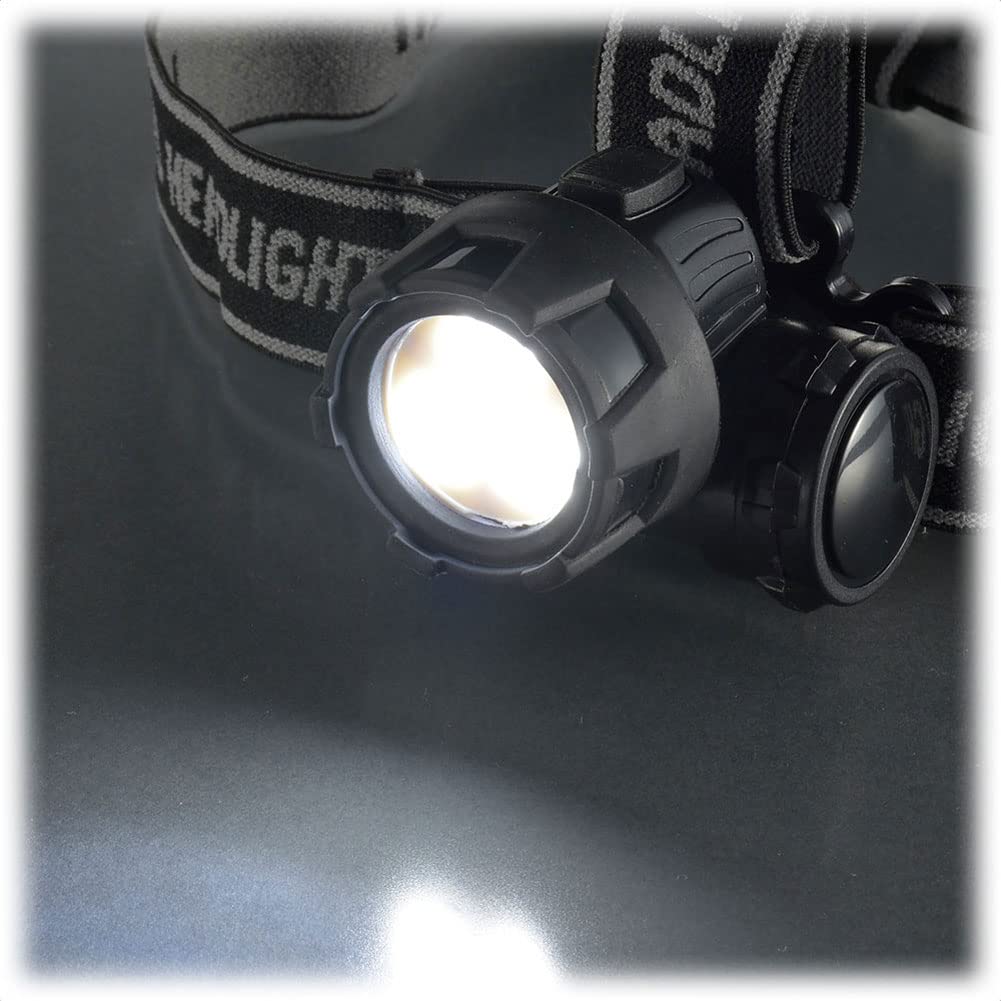 OHM Electric 20 Lumens LED LC-H3LED-K Headlight, Wared, 08-1361