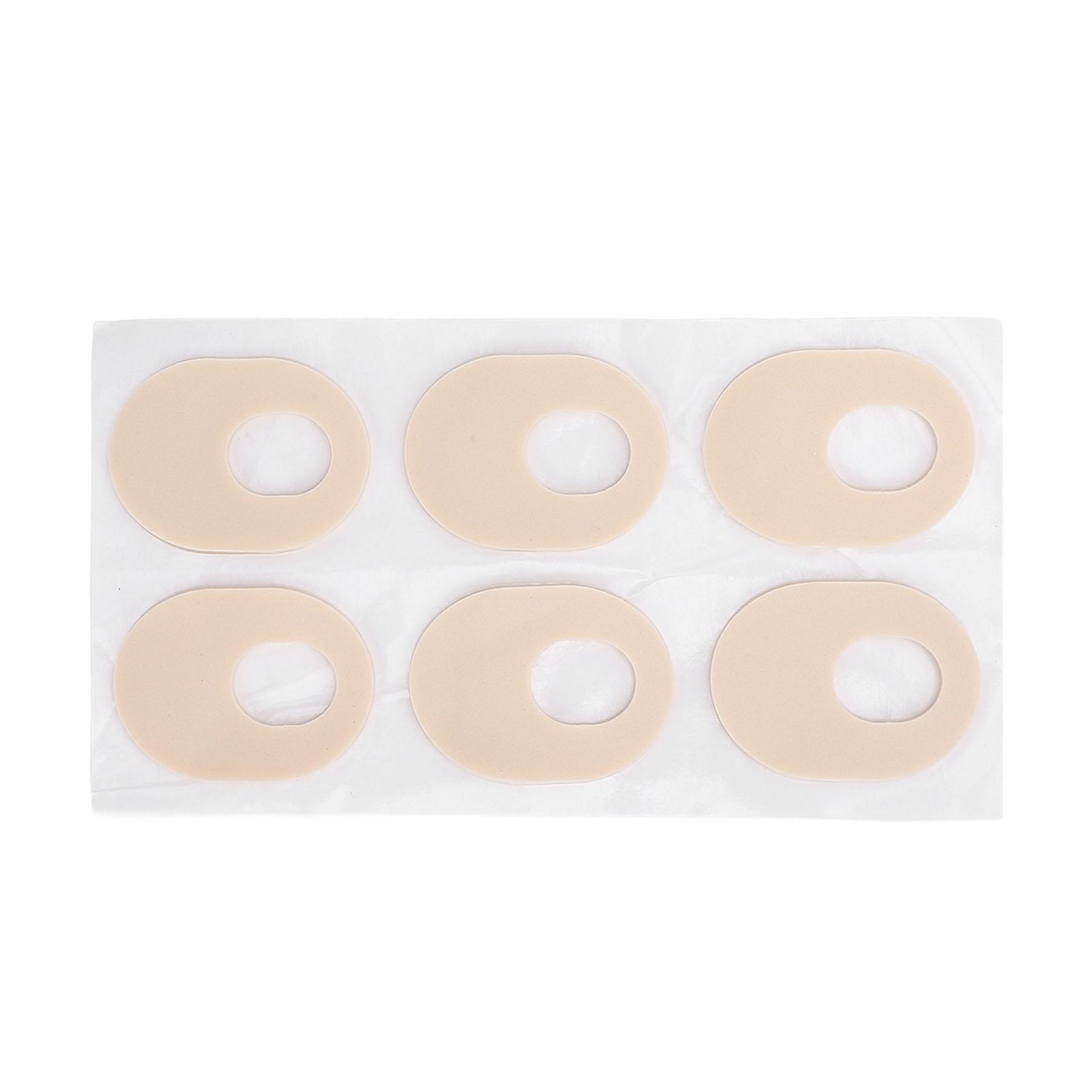 

24 шт. латексная самоклеящаяся подушка для ног антифрикционная дышащая наклейка для ног для ходьбы