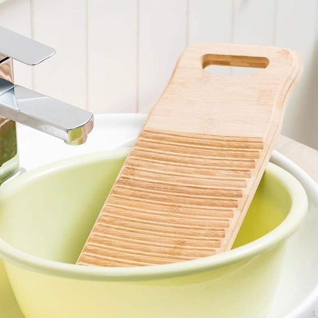Tavola per Bucare i Vestiti in Bambù per Facile Conservazione e Portabilità in Lavanderia