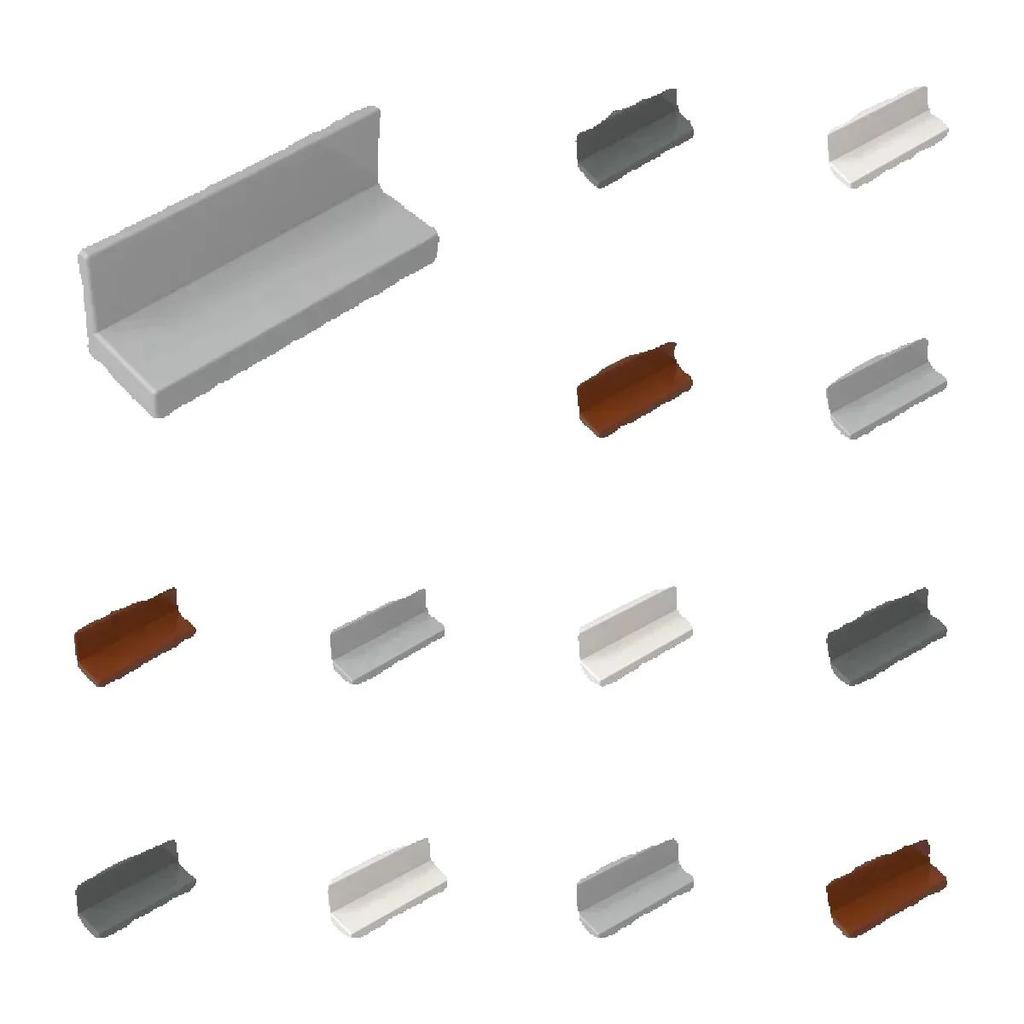 50pcs 23950 Bricks Panel 1 x 3 x 1 Parts Compatible MOC Building Block Adult Kids DIY Educational Creative Gift Toy