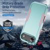 Heavy Duty Military Hybrid Dual Splicing Color Layer Case for IPhone 17 Air 16E 15 14 13 12 11 Pro Max Plus Rugged Armor Shockproof Hard Protect Cover