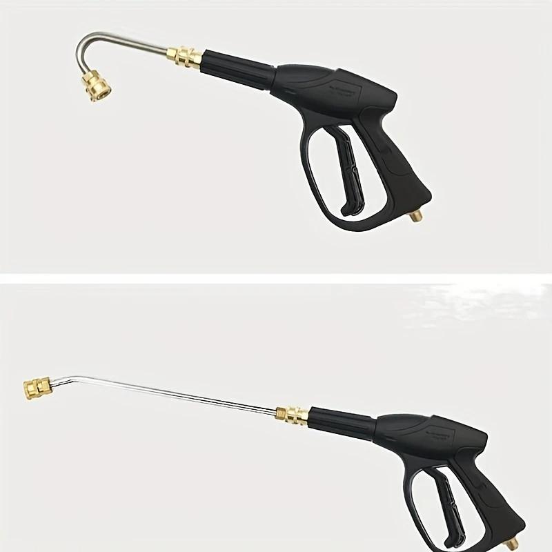 Stainless Steel High-Pressure Power Washer Nozzle, Adjustable Extension Wand Set for Efficient Vehicle & Surface Cleaning
